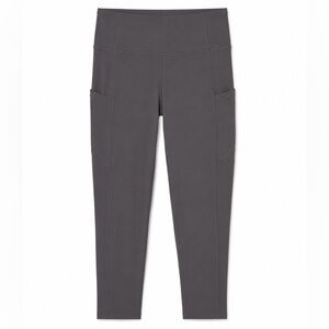 2 Pairs Gray High-Waisted Leggings